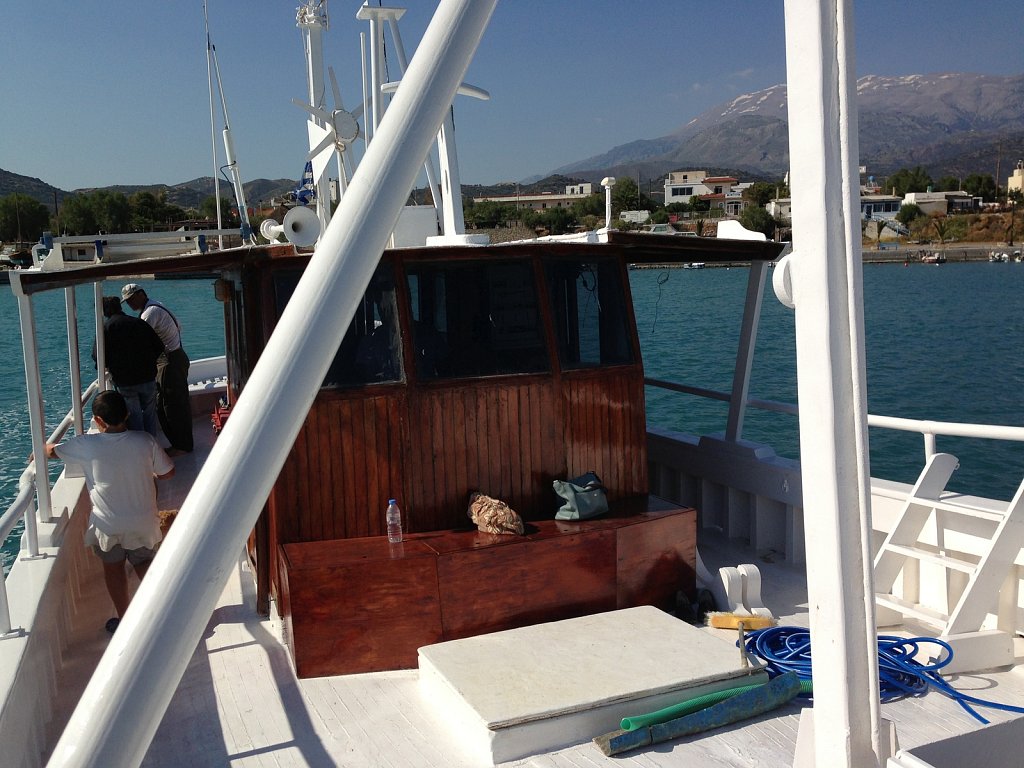 Bootsfahrt mit Nico